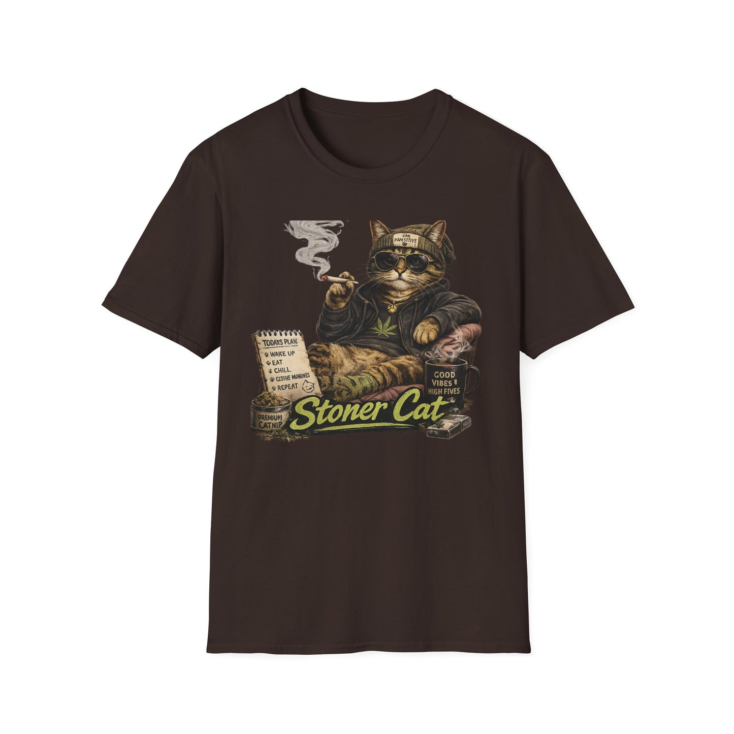 Stoner Cat Tee