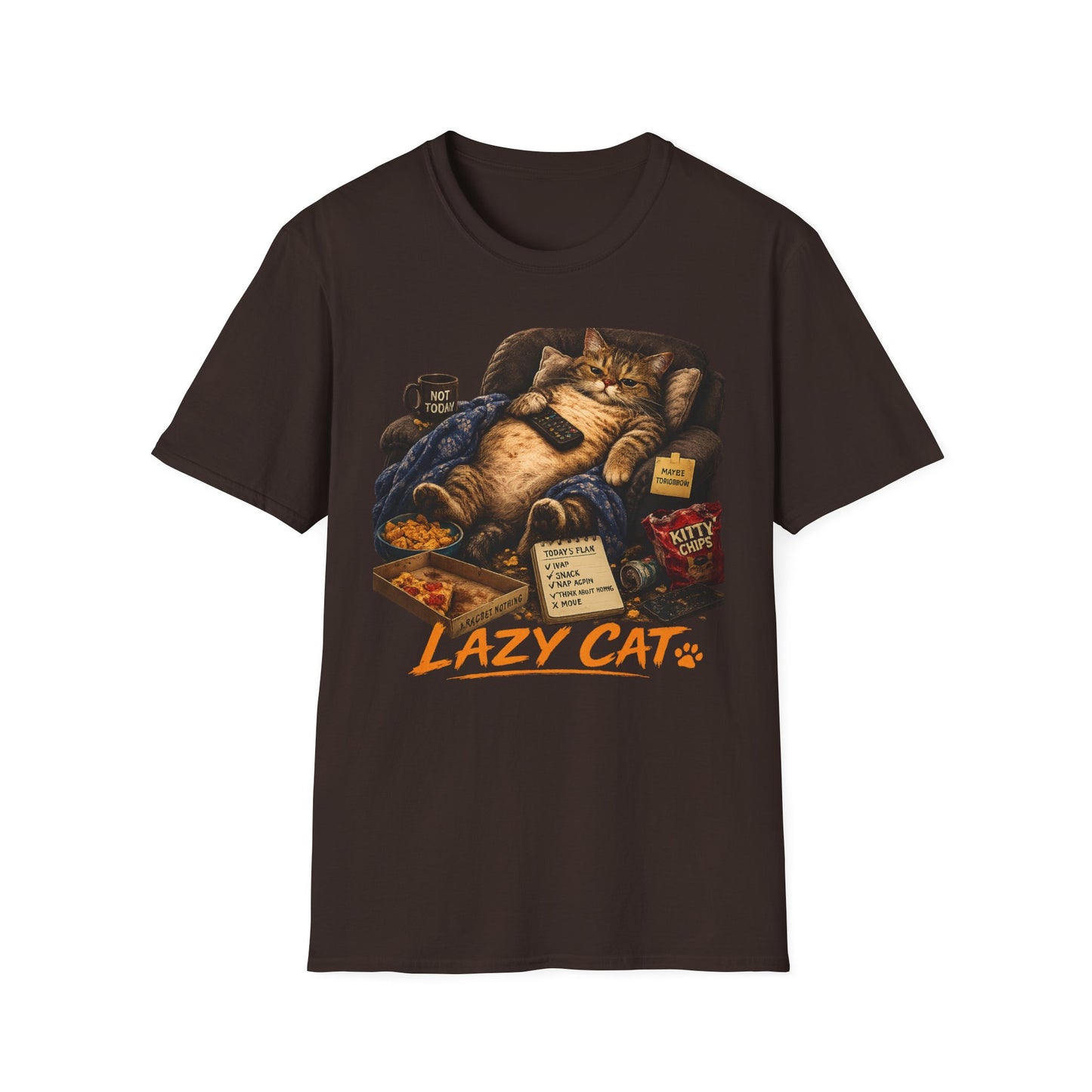 Lazy Cat Tee