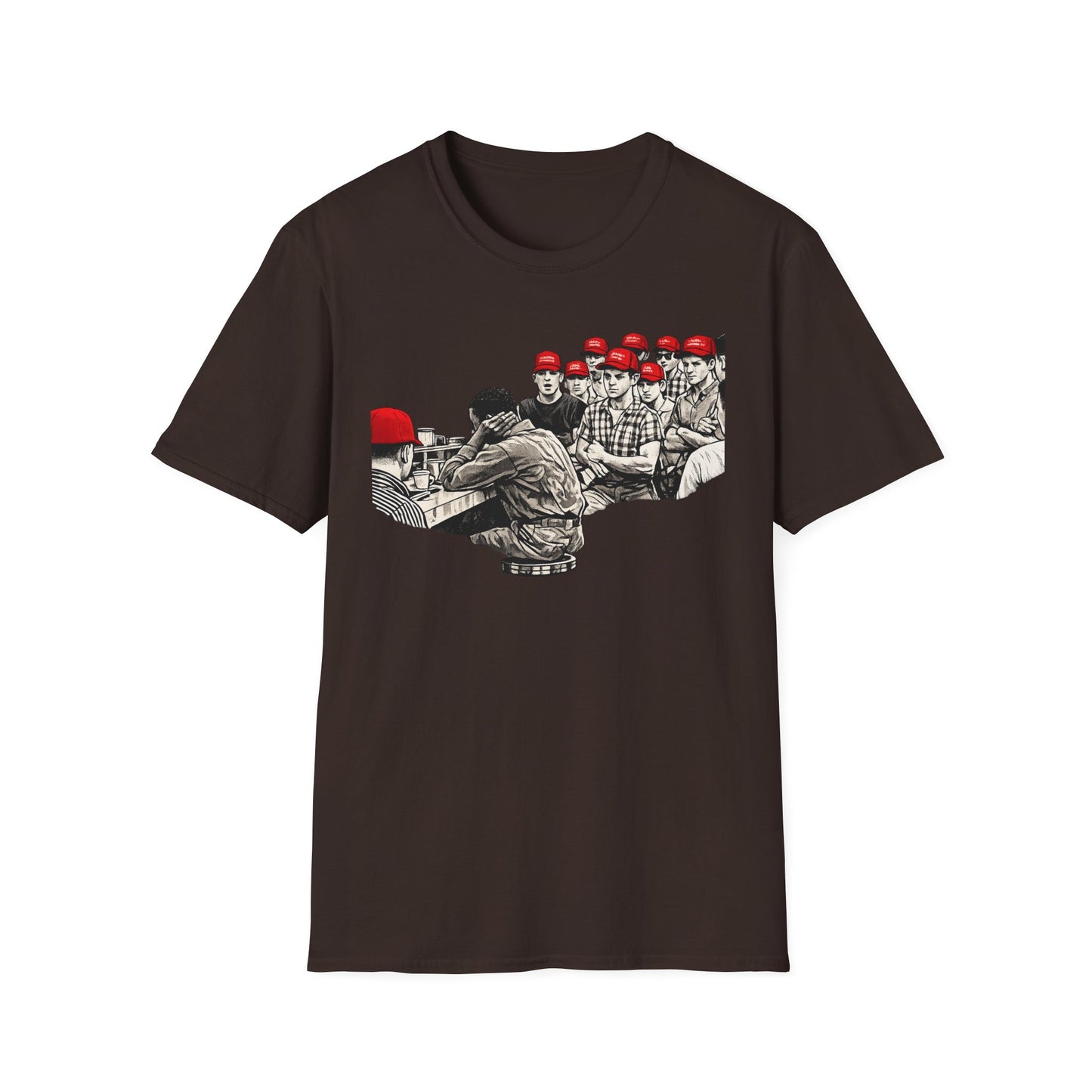 Vintage Diner Scene Hat Tee