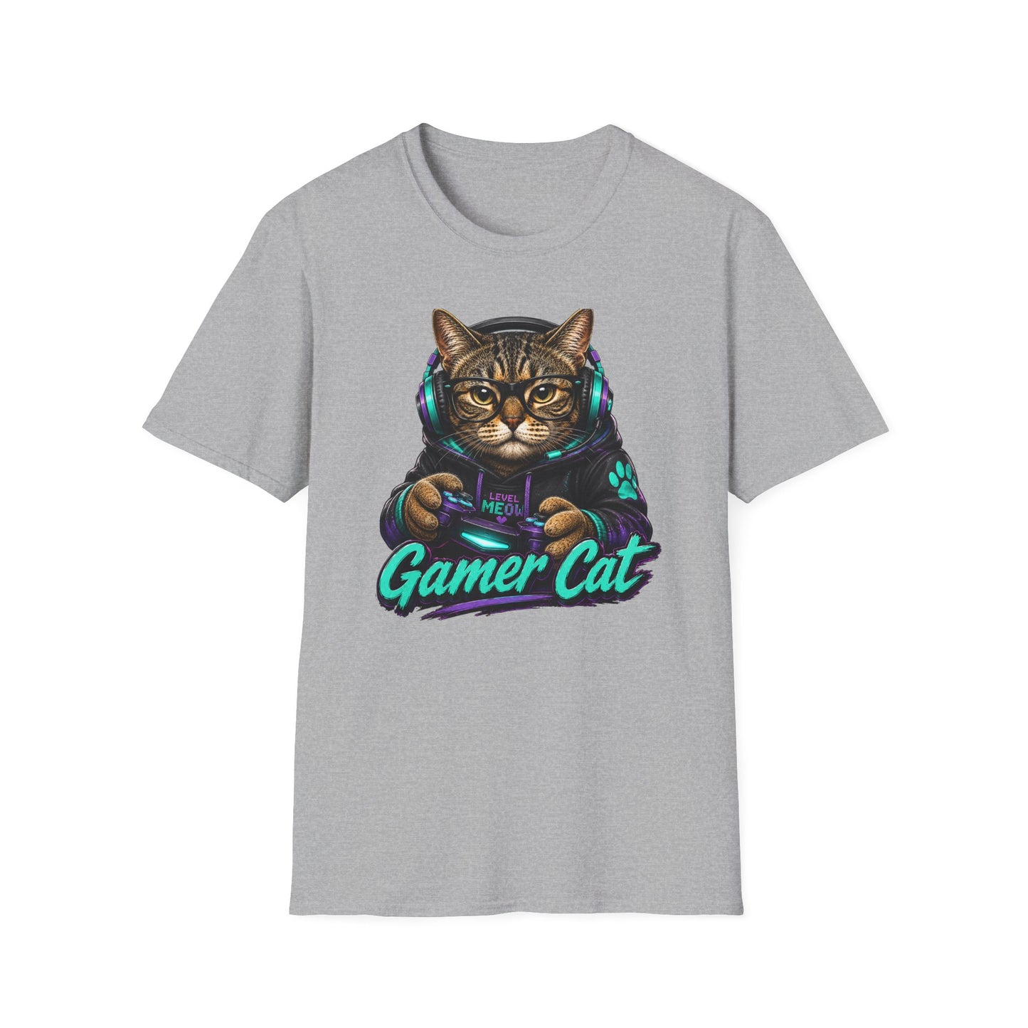 Gamer Cat Tee