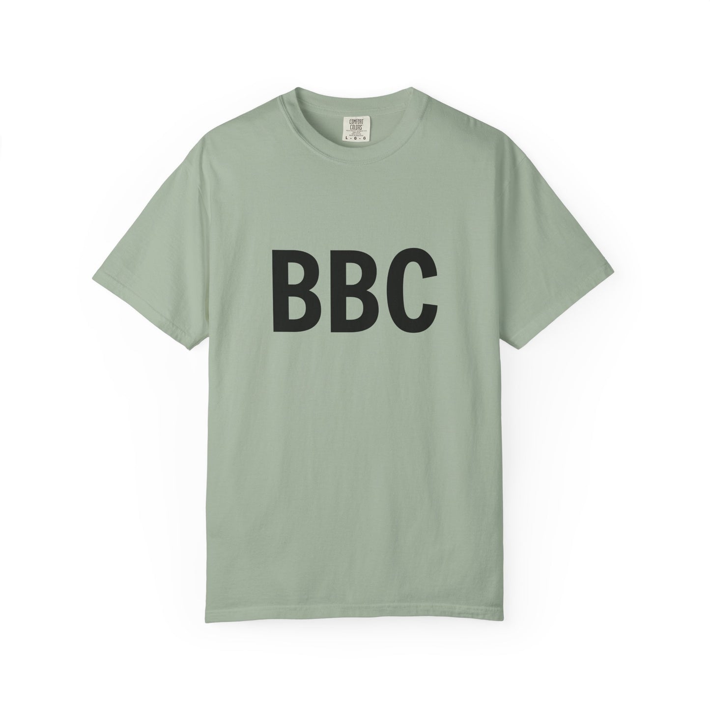 BBC Graphic T-Shirt — Classic Logo Front, "British Broadcasting Corp." Back