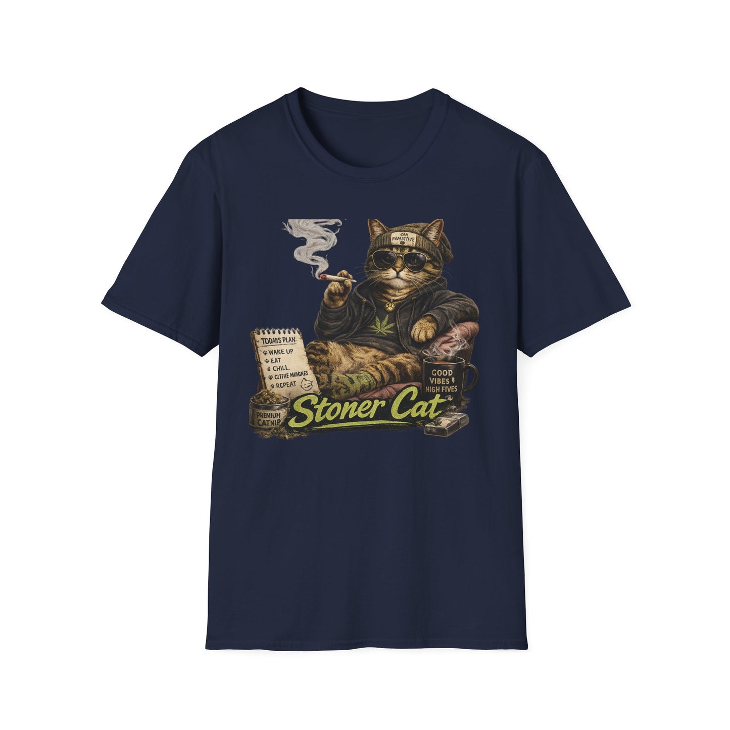 Stoner Cat Tee