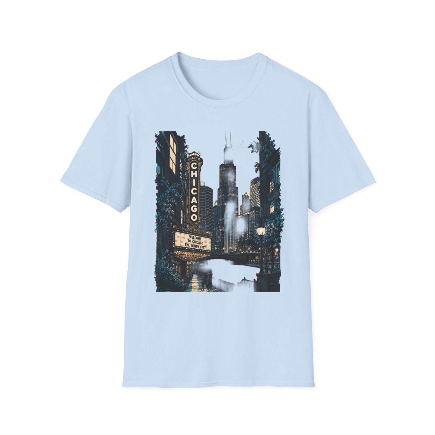 Chicago Nightscape Tee