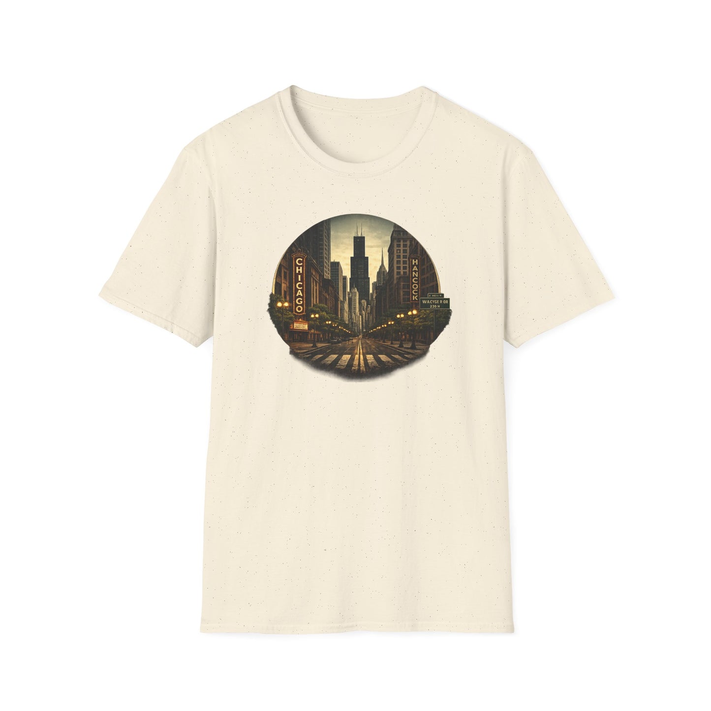 Chicago Skyline T-Shirt — Vintage Urban Cityscape Tee