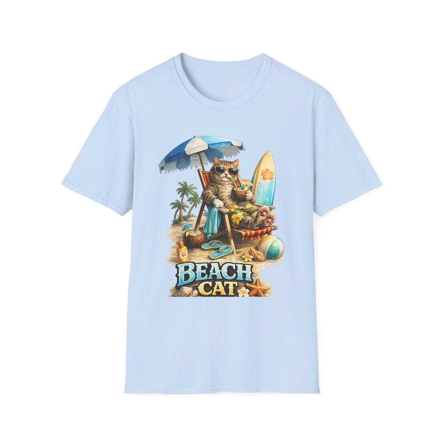 Beach Cat T Tee