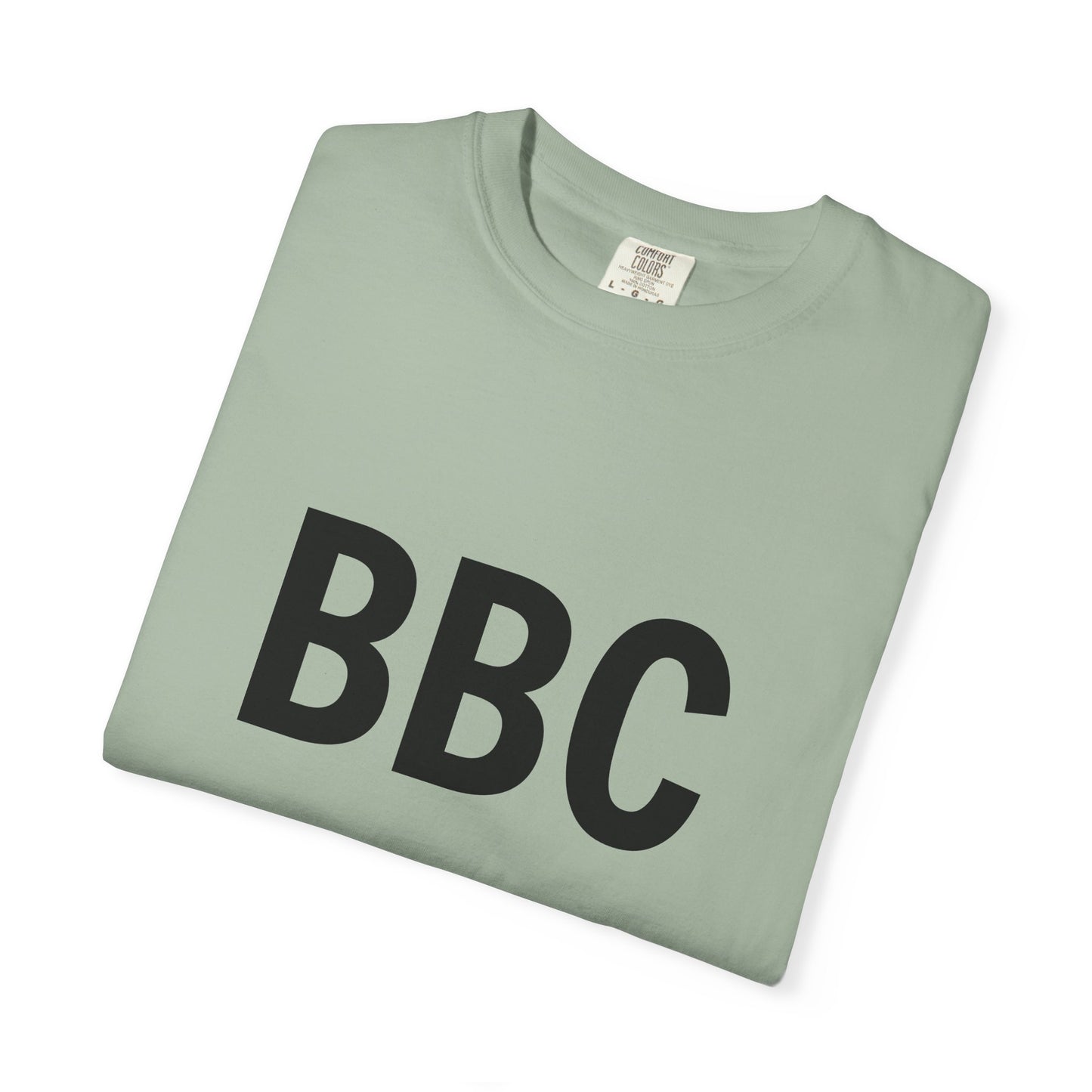 BBC Graphic T-Shirt — Classic Logo Front, "British Broadcasting Corp." Back