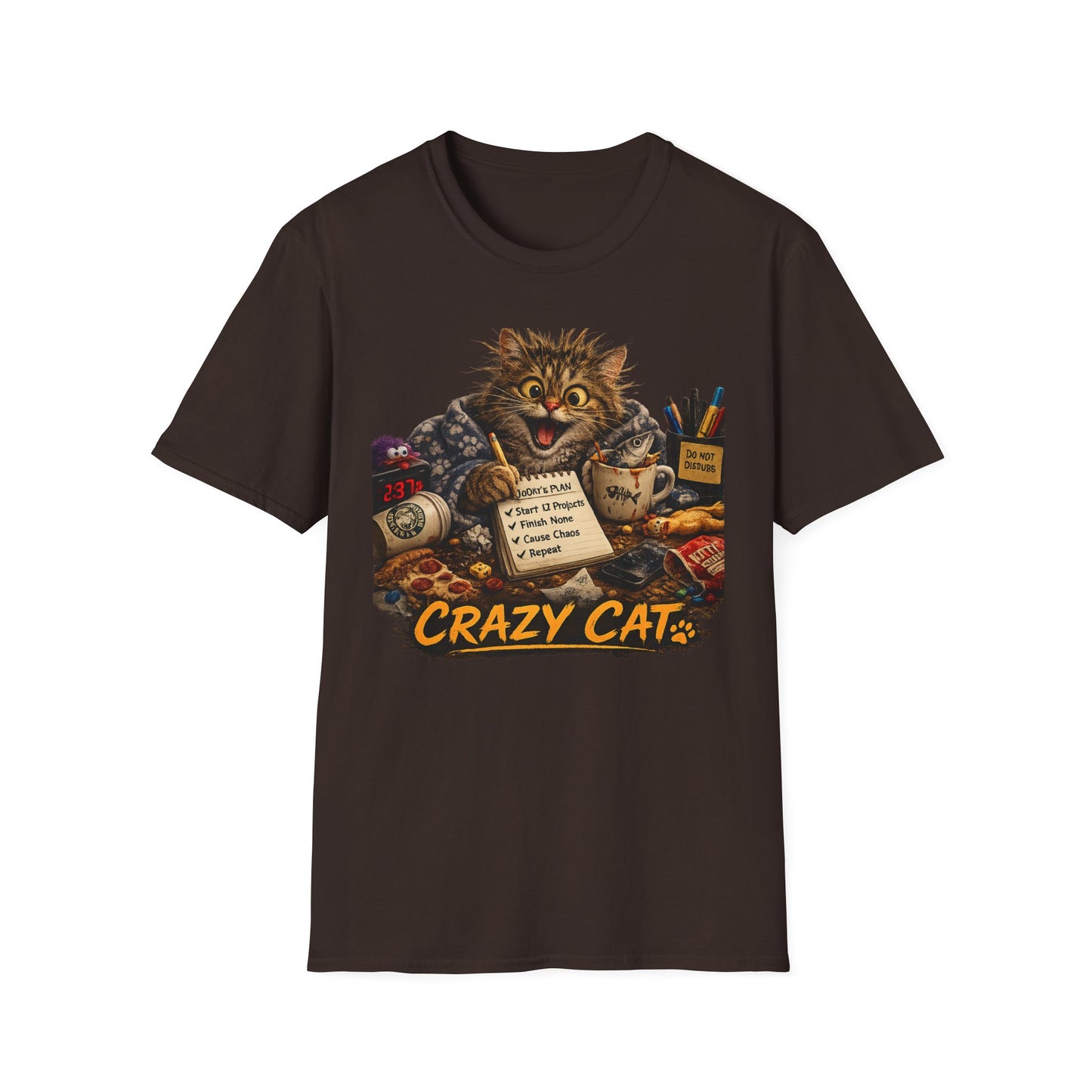 Crazy Cat Tee