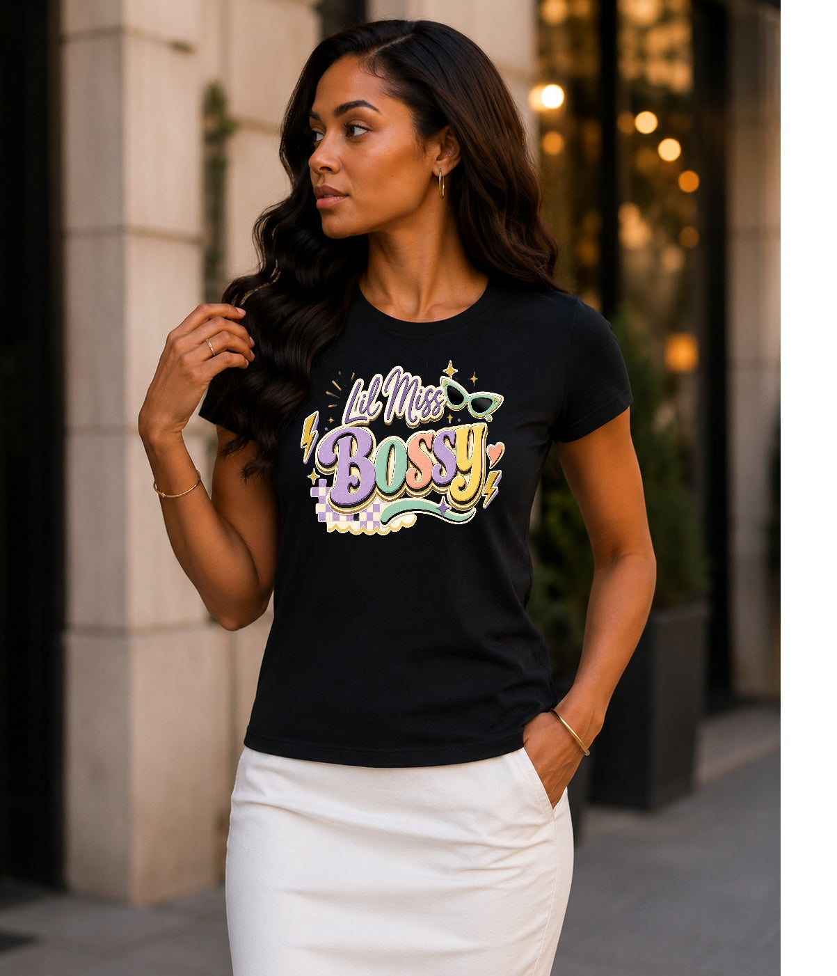 Lil Miss Bossy Graphic Tee