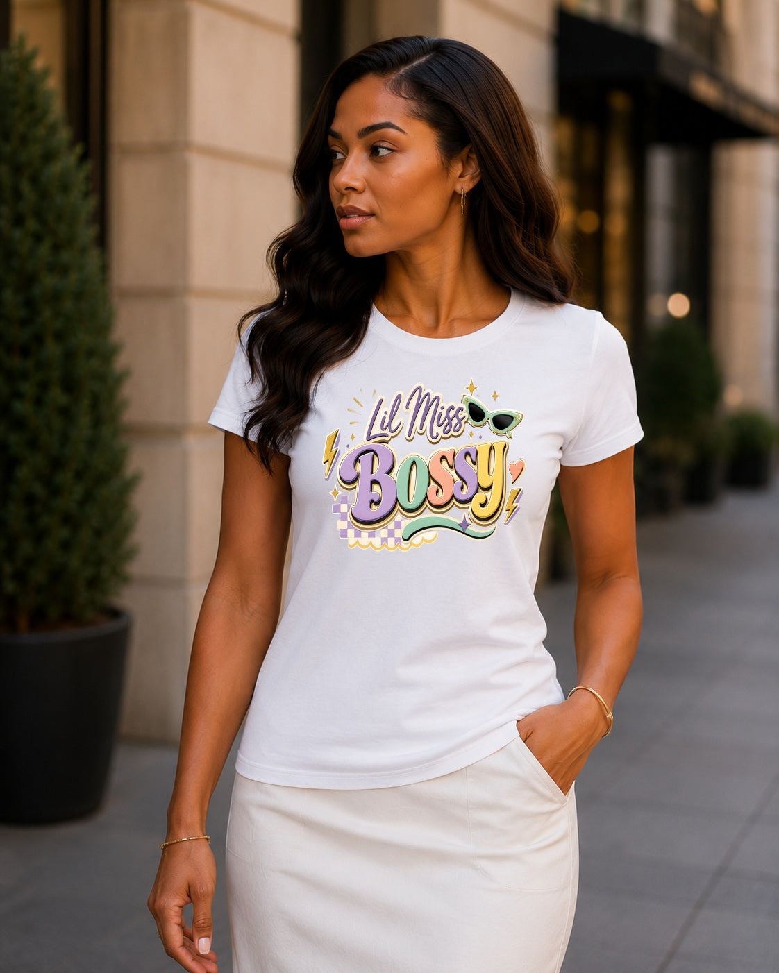 Lil Miss Bossy Graphic Tee