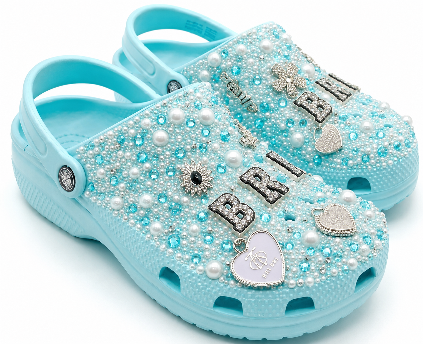 Aqua Diamond Luxe Croc