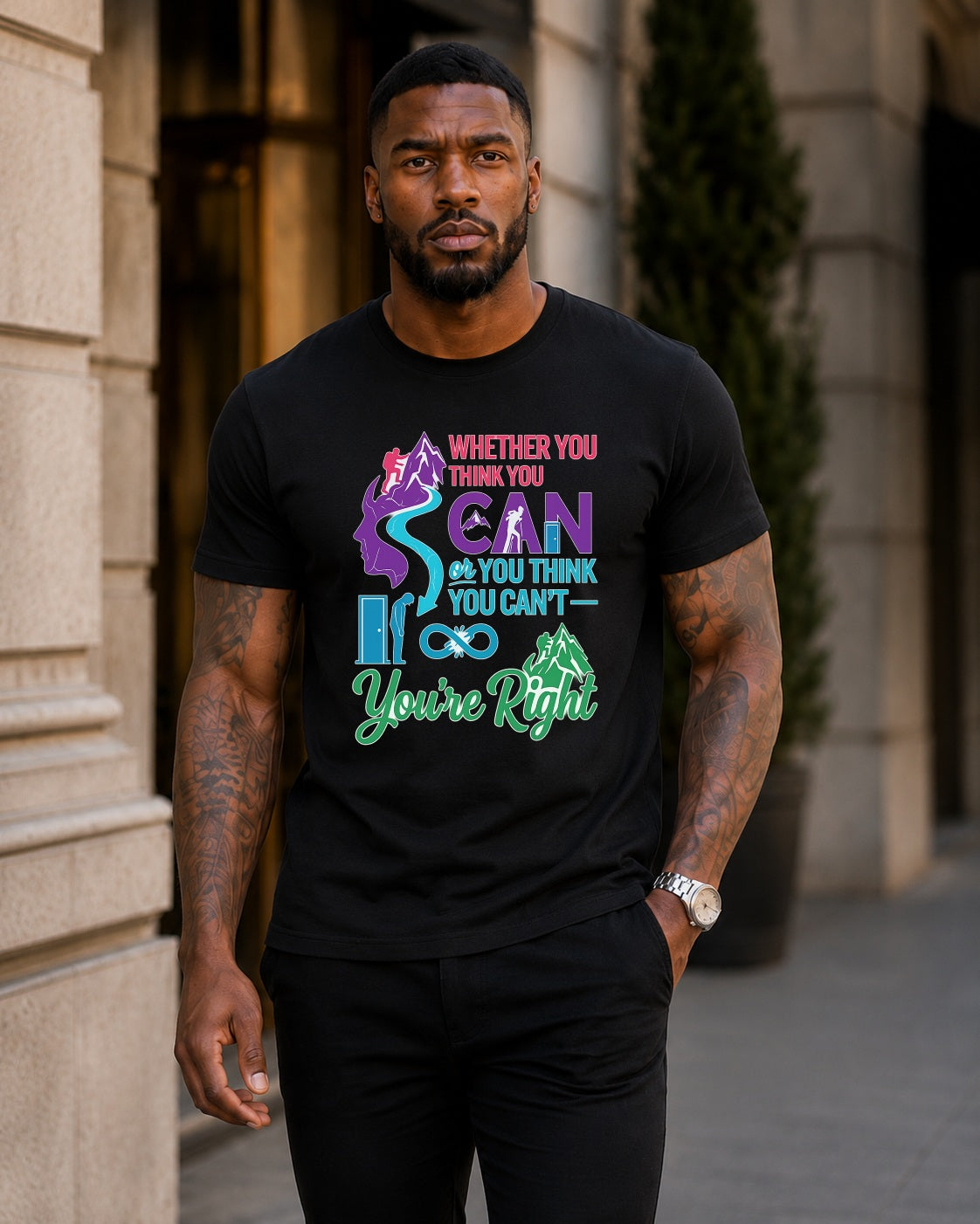 “Whether You Think You Can" Tee