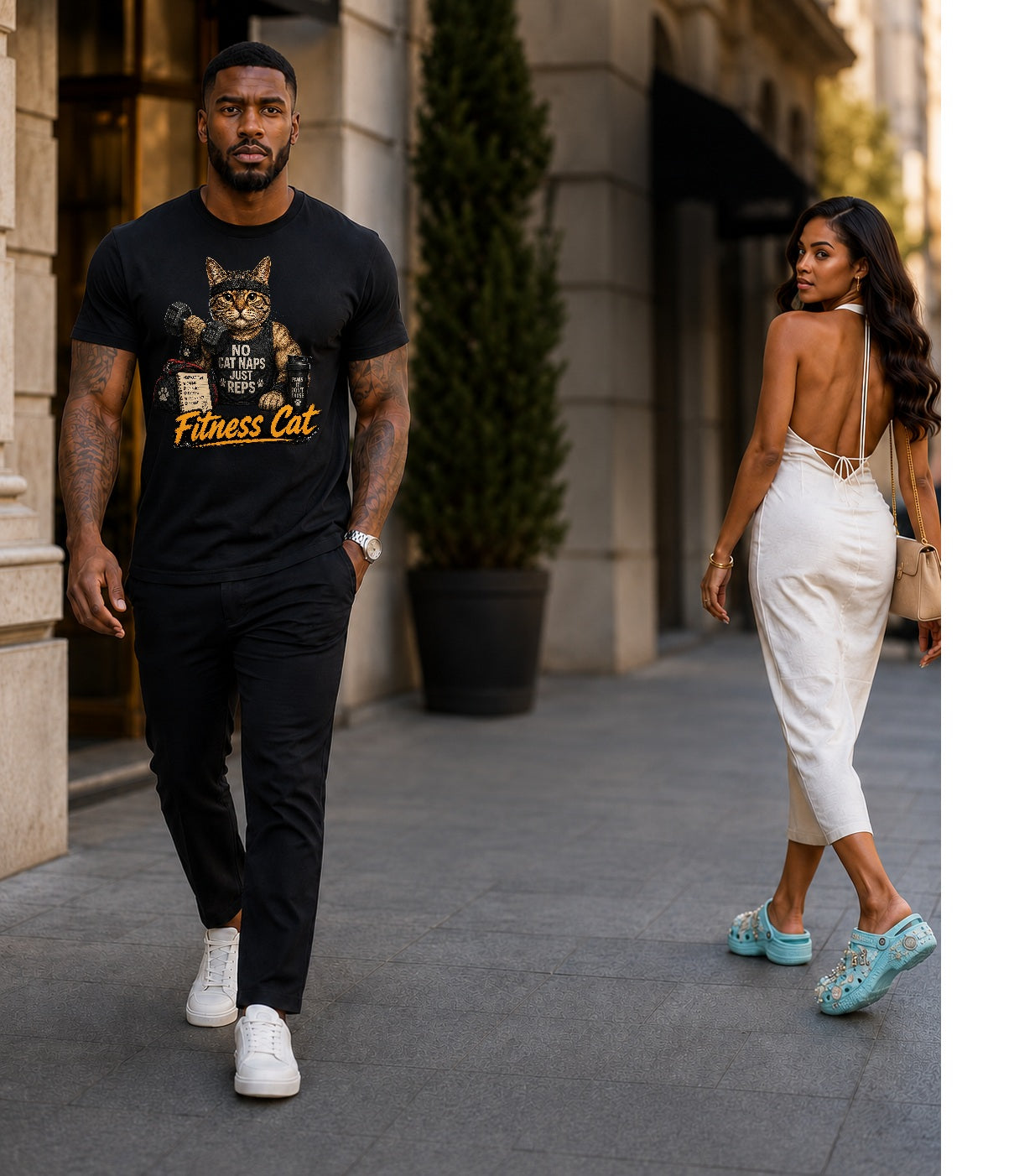 Fitness Cat Tee