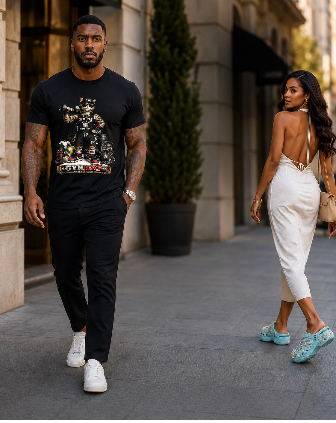 Gym Cat Tee