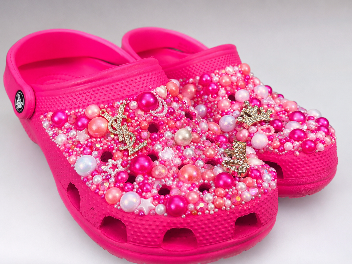 Bubblegum Pearl Crocs