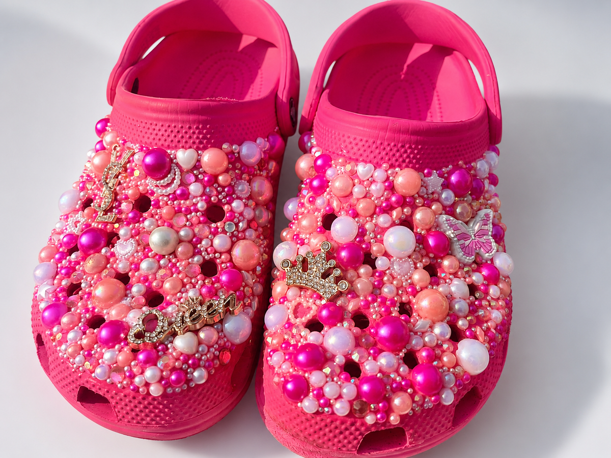 Bubblegum Pearl Crocs