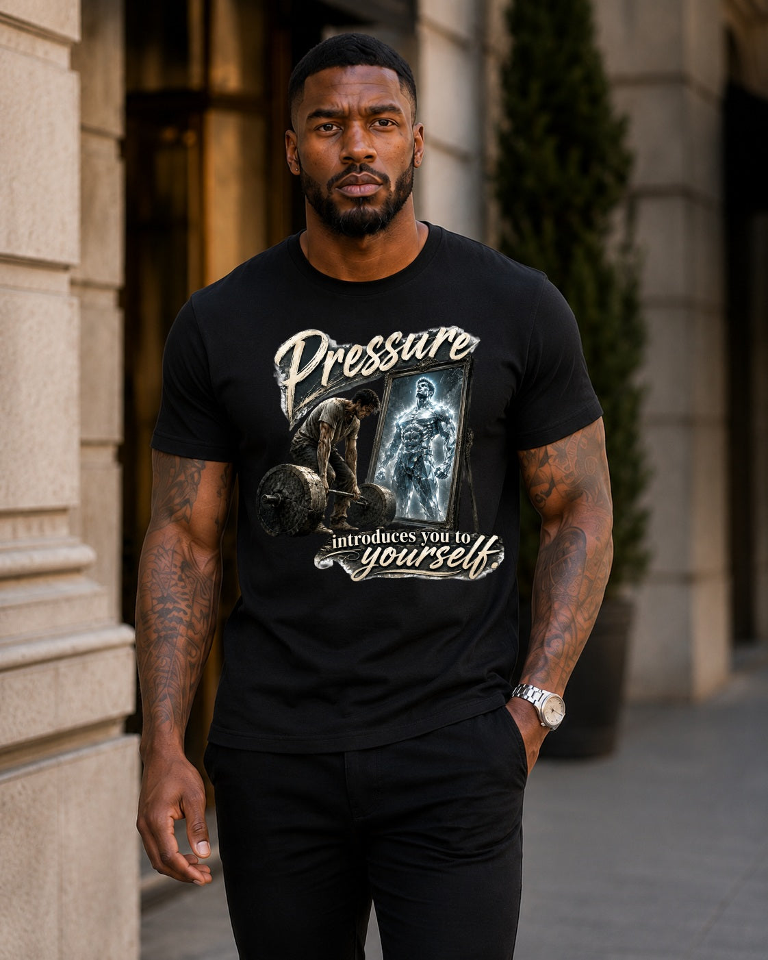 Pressure Introduces You To Yourself Tee