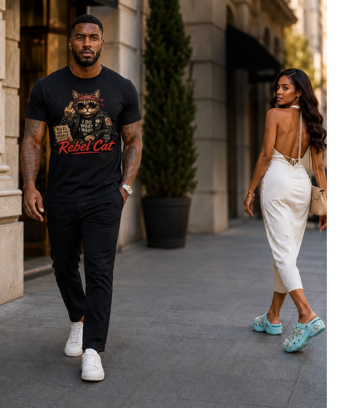 Rebel Cat Tee