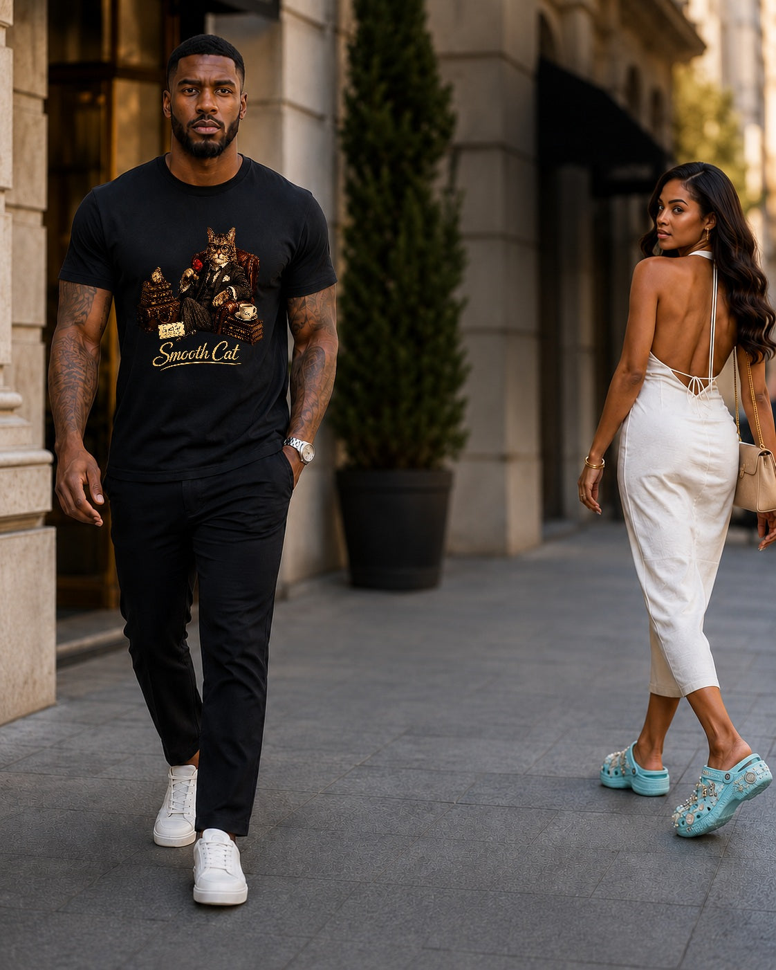 Smooth Cat Tee