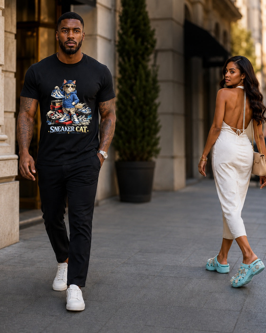 Sneaker Cat Tee