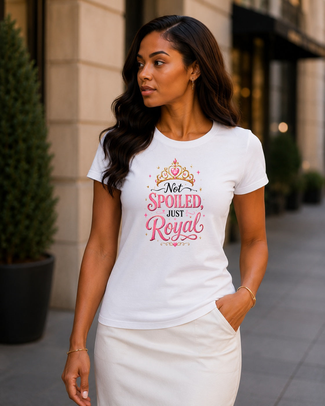 Not Spoiled Just Royal Tee