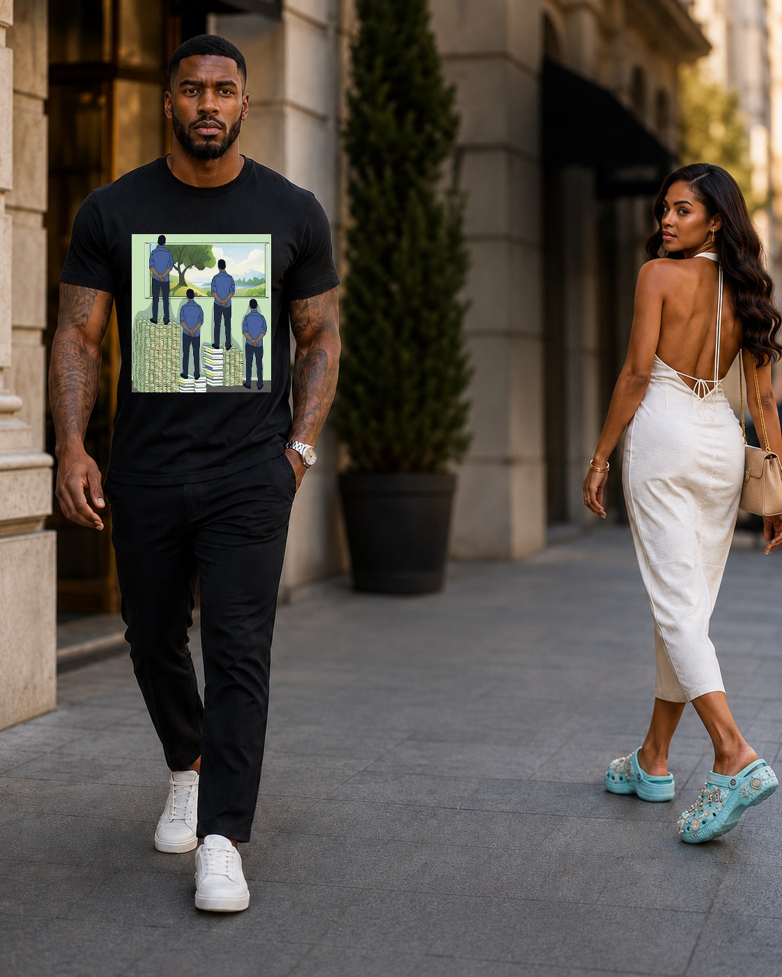 'Perspective' Graphic Tee