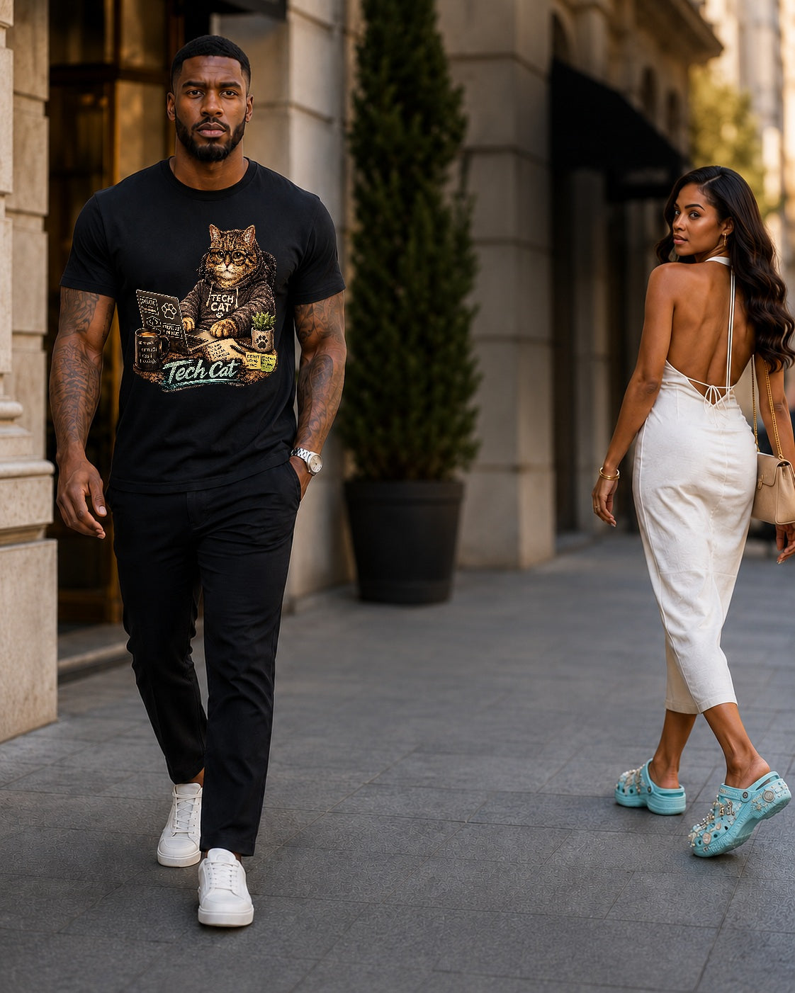 Tech Cat Tee