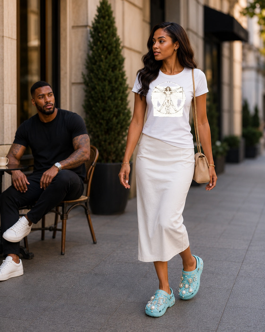 Vitruvian Woman Tee